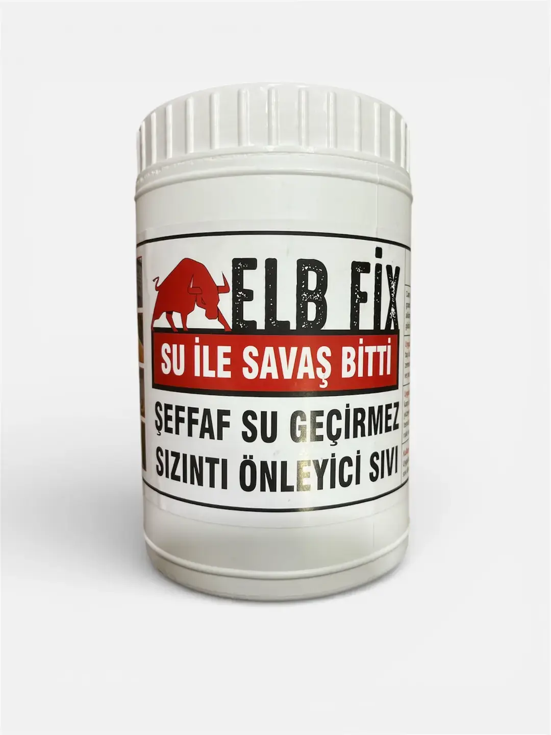 Ürün görseli: ELBİFİX 1KG ŞEFFAF SU GEÇİRMEZ SIZINTI ÖNLEYİCİ SIVI