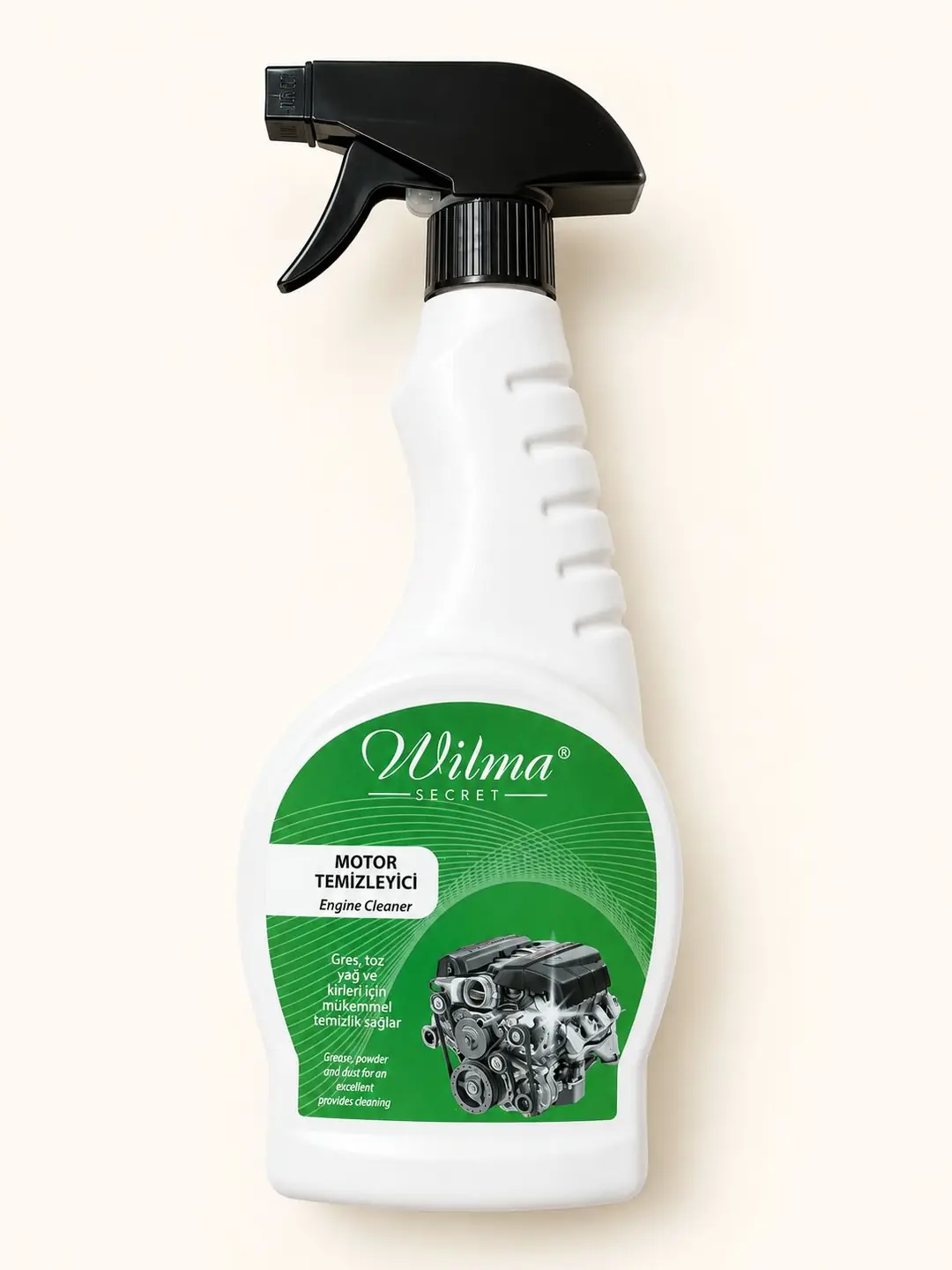 Ürün görseli: WİLMA SECRET MOTOR TEMİZLEYİCİ 500ML