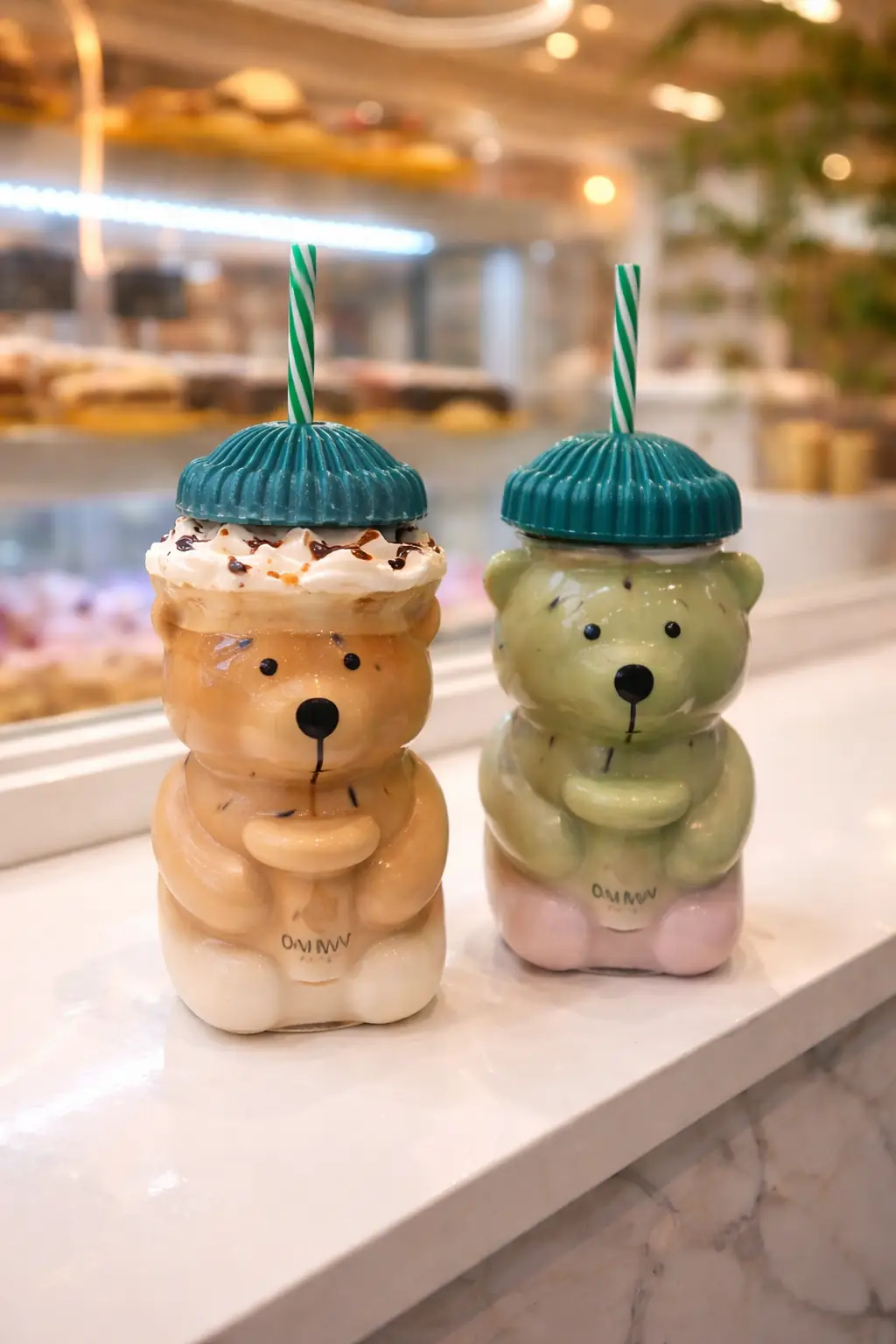 Ürün görseli: Bear Glass – Ayıcık Tasarımlı Cam Bardak