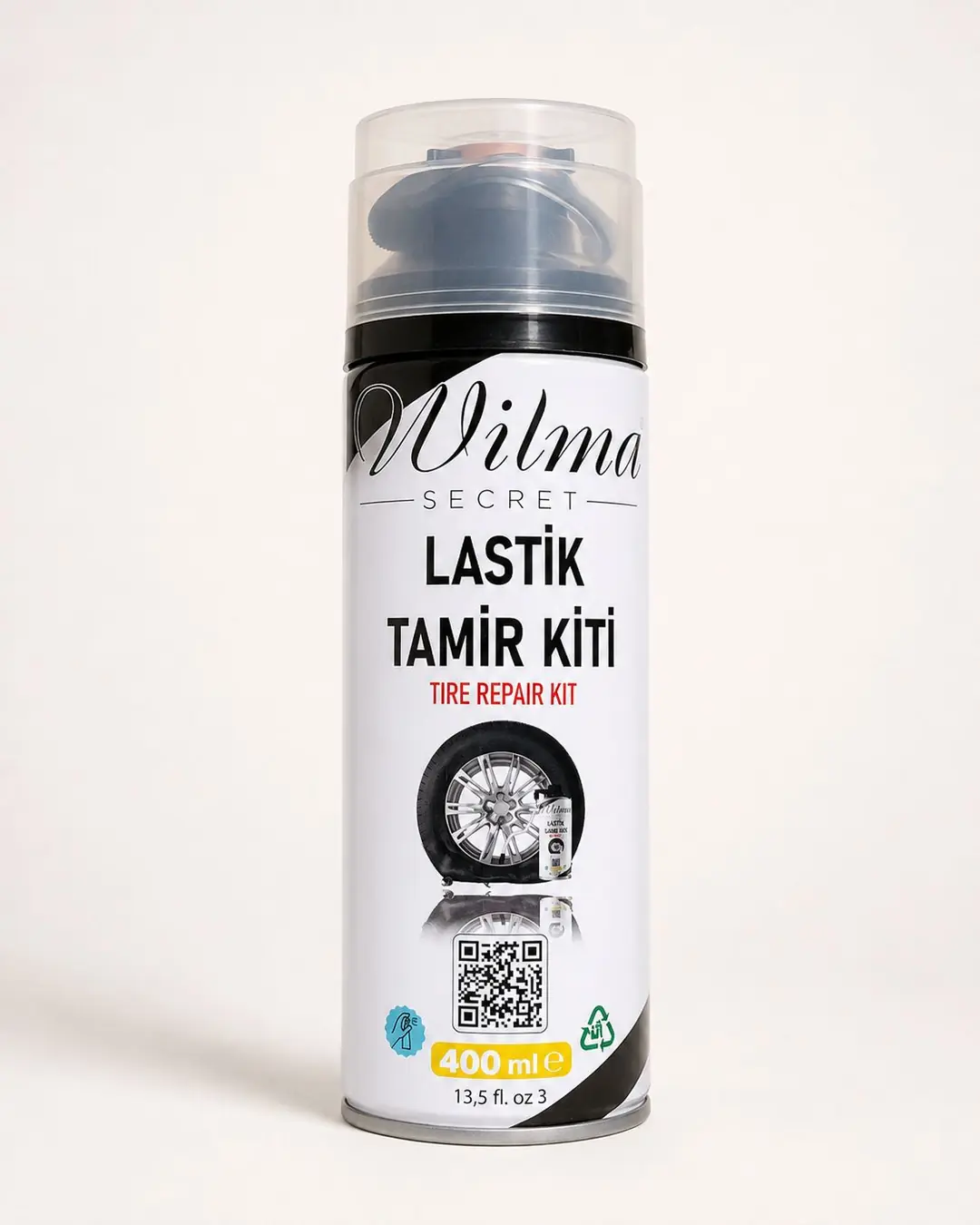 Ürün görseli: WİLMA SECRET LASTİK TAMİR KİTİ 400ML