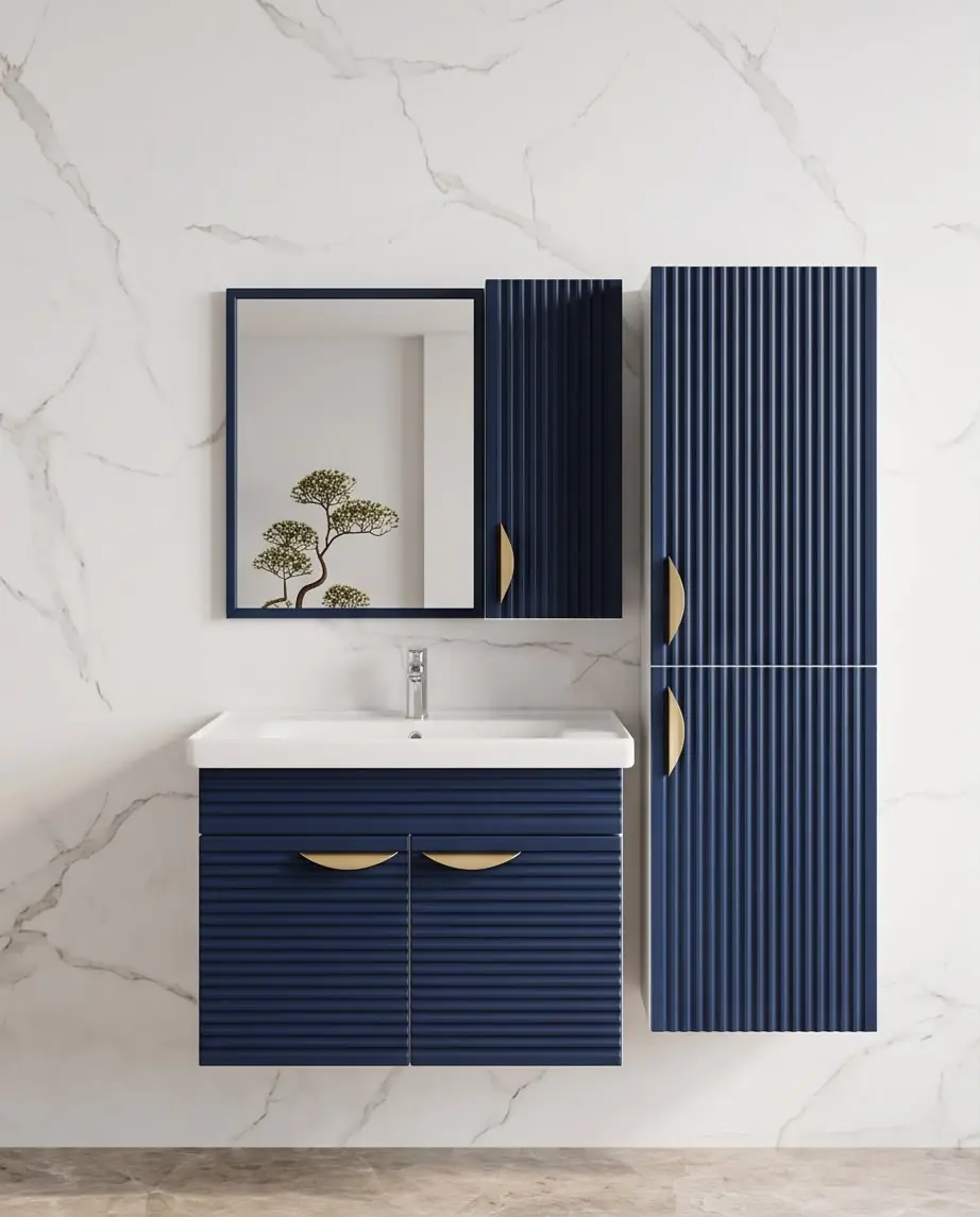 Ürün görseli: ÇERÇİ PVC FENOVA65 BANYO DOLAP SETİ