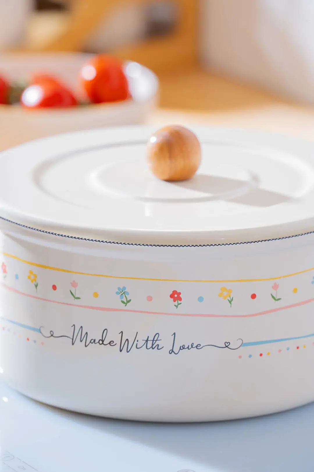 Acar Made With Love Emaye Tencere 22Cm