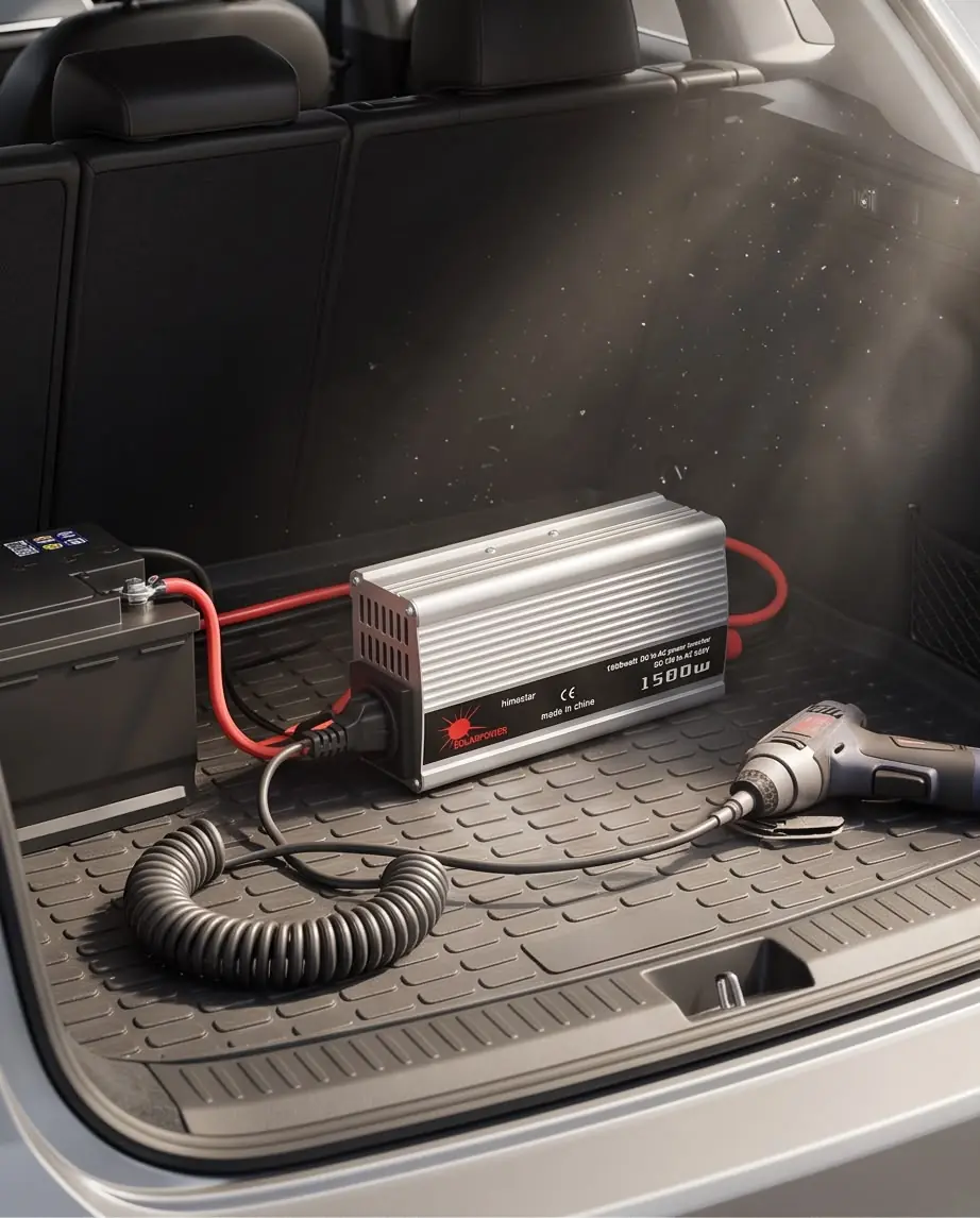 ÇERÇİ Akü Gücünü Ev Elektriğine Dönüştüren Güçlü İnvertör 1500W