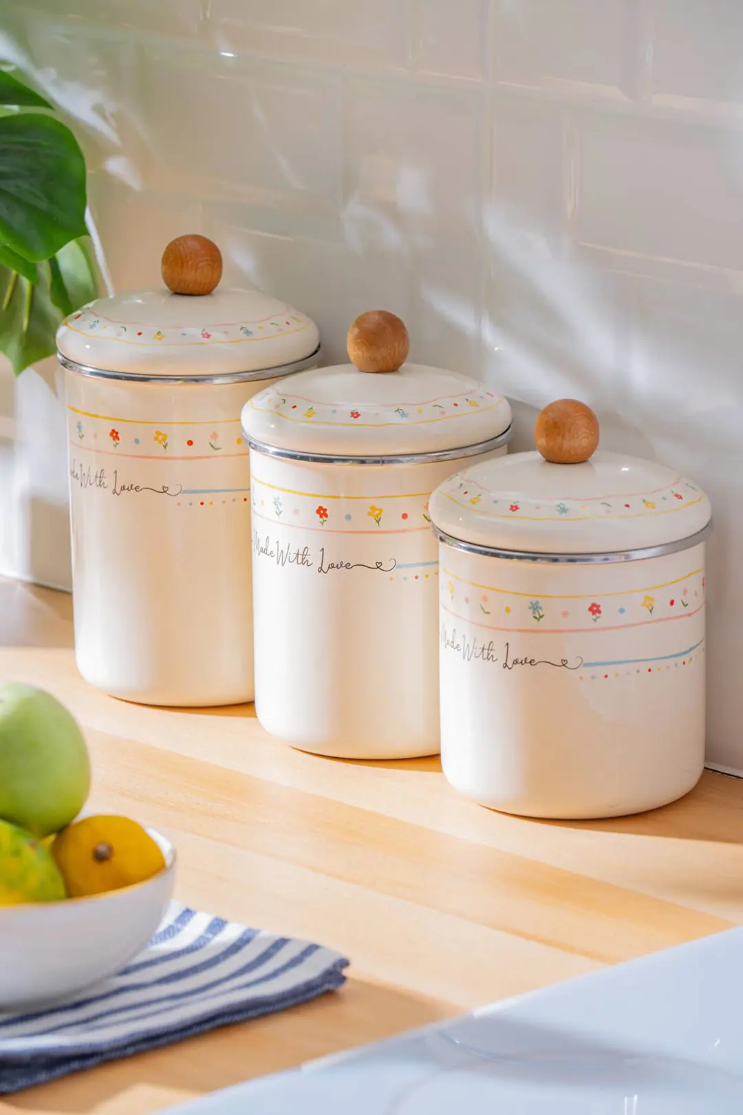 Ürün görseli: Acar Made With Love 3'lü Kavanoz Seti