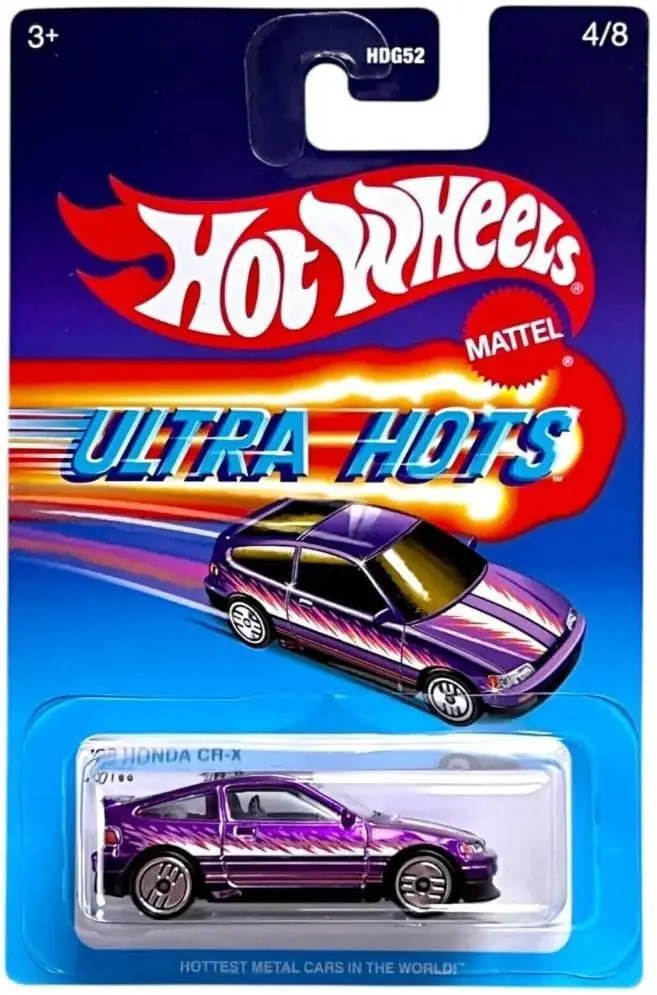 Ürün görseli: Hot Wheels Ultra Hots Özel Seri Arabalar 88 Honda CR-X JBY63
