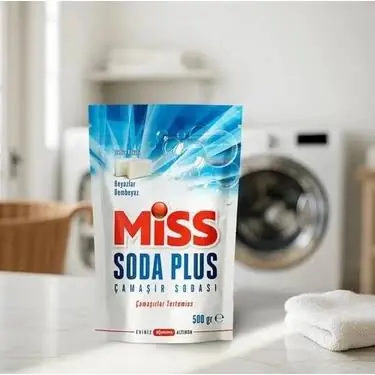Ürün görseli: MİSS FOŞURFOŞUR ÇAMAŞIR SODASI 500GR