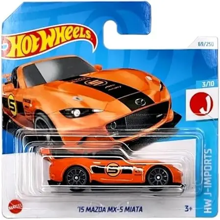 Ürün görseli: Hot Wheels Tekli Arabalar 15 MAZDA MX-5 MIATA HTD22